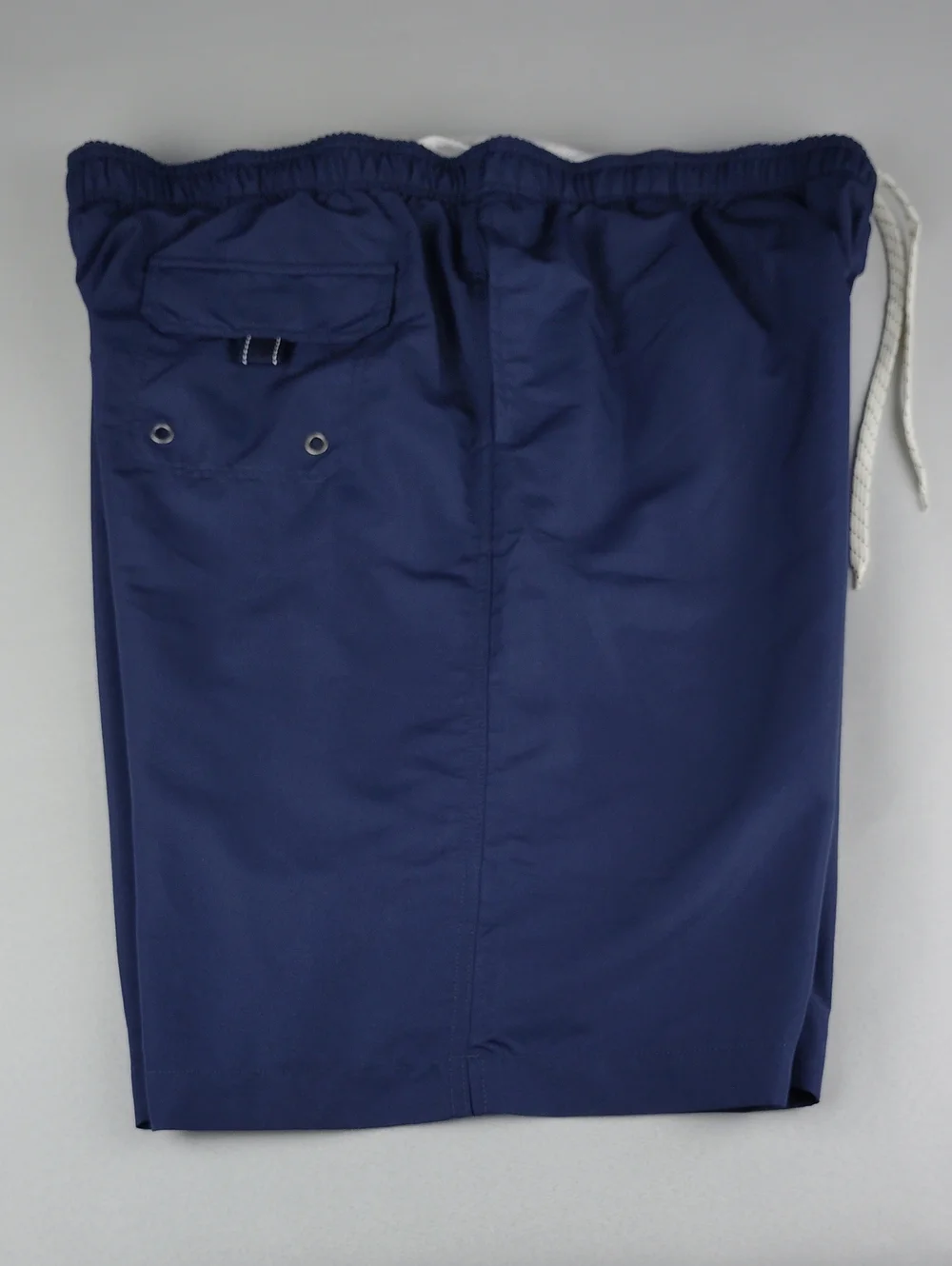 Lands' End Navy Swim Trunks .